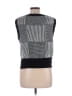 Shein 100% Acrylic Black Sweater Vest Size 6 - photo 2