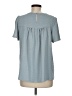 Shein 100% Polyester Gray Short Sleeve Blouse Size 8 - 10 - photo 2