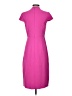 J.Crew 100% Polyester Solid Pink Casual Dress Size 4 - photo 2