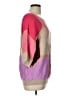 Chico's Color Block Pink Pullover Sweater Size L - photo 4