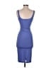Zara Solid Blue Cocktail Dress Size S - photo 2
