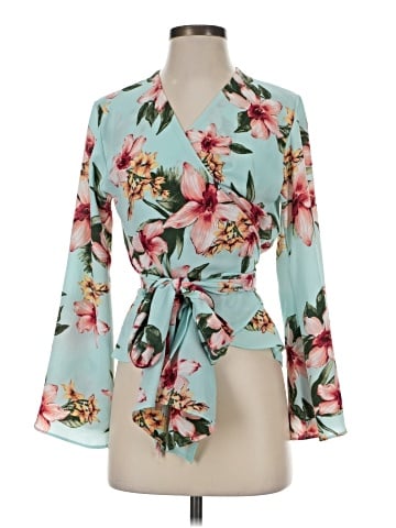 Meghan Los Angeles 3/4 Sleeve Blouse (view 1)