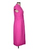 J.Crew 100% Polyester Solid Pink Casual Dress Size 4 - photo 4