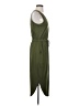Unbranded Solid Green Casual Dress Size S - photo 4