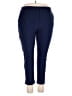 Prescott New York Solid Blue Active Pants Size 20 - photo 1