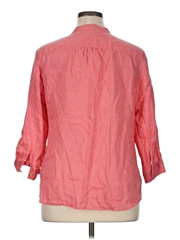 Charter Club 3/4 Sleeve Button-Down Shirt (view 2)