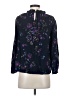 Time and Tru Black 3/4 Sleeve Blouse Size S - photo 2