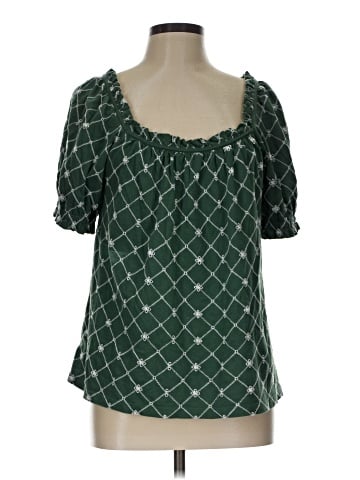 Ann Taylor LOFT Short Sleeve Blouse (view 1)