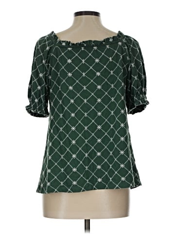 Ann Taylor LOFT Short Sleeve Blouse (view 2)