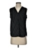 Vince Camuto 100% Polyester Polka Dots Black Sleeveless Blouse Size XS - photo 1