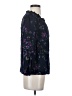 Time and Tru Black 3/4 Sleeve Blouse Size S - photo 4