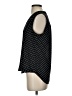 Vince Camuto 100% Polyester Polka Dots Black Sleeveless Blouse Size XS - photo 5