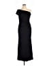 Eliza J Solid Black Cocktail Dress Size 16 - photo 1