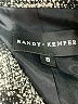 Randy Kemper Houndstooth Black Jacket Size 8 - photo 6