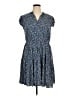 Kirundo Print Blue Casual Dress Size XL - photo 1