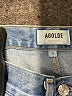 AGOLDE 100% Cotton Graphic Blue Jeans Size 23 waist - photo 7