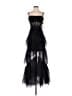 BCBGMAXAZRIA 100% Polyester Black Cocktail Dress Size 6 - photo 1