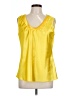 Spense Yellow Sleeveless Blouse Size L - photo 1