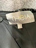 Theia Damask Jacquard Marled Solid Stars Black Cocktail Dress Size 6 - photo 7