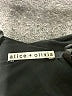 Alice + Olivia 100% Silk Black 3/4 Sleeve Top Size XS - photo 7