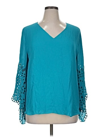 Chico's 3/4 Sleeve Blouse (view 1)