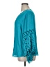 Chico's 100% Polyester Teal 3/4 Sleeve Blouse Size XL (3) - photo 5