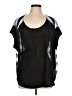 Lucca Couture Black Short Sleeve Top Size L - photo 1