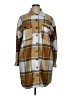TAXI 100% Polyester Brown Coat Size 1X - photo 1
