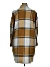 TAXI 100% Polyester Brown Coat Size 1X - photo 2