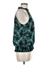Allison Joy 100% Polyester Teal Sleeveless Blouse Size M - photo 4
