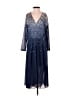 Unbranded Stars Blue Cocktail Dress Size M - photo 1