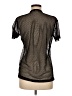 Fashion Nova 100% Polyester Black Short Sleeve Blouse Size M - photo 2