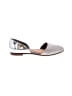 TOMS Metallic Silver Flats Size 8 - photo 1