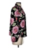 Draper James RSVP 100% Polyester Floral Black Long Sleeve Blouse Size XS - photo 4