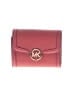 MICHAEL Michael Kors 100% Leather Pink Red Leather Wallet One size - photo 1