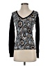 CATHERINE Catherine Malandrino Aztec Or Tribal Print Multi Color Blue Pullover Sweater Size XS - photo 1