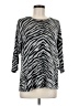 Torrid Silver 3/4 Sleeve Top Size Med Plus (00) - photo 1