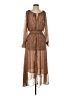 MNG Brown Casual Dress Size 4 - photo 1