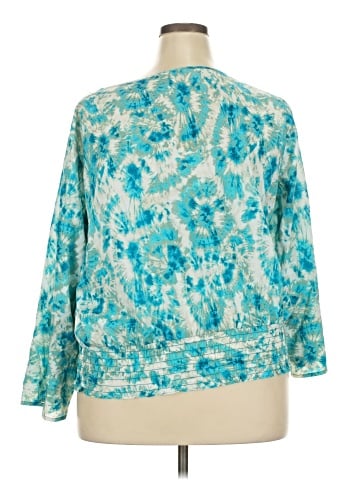 MICHAEL Michael Kors Long Sleeve Blouse (view 2)
