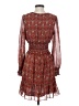 Max Studio Paisley Brown Casual Dress Size S - photo 2