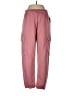 Assorted Brands 100% Polyester Pink Cargo Pants Size L - photo 1