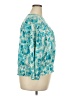 MICHAEL Michael Kors 100% Polyester Teal Long Sleeve Blouse Size 2X - photo 4