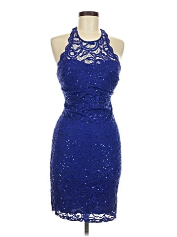Sequin Hearts Cocktail Dress (view 1)
