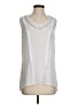Maeve 100% Polyester White Sleeveless Blouse Size XS - photo 1