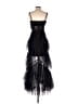 BCBGMAXAZRIA 100% Polyester Black Cocktail Dress Size 2 - photo 2