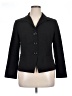 Lafayette 148 New York Solid Black Wool Blazer Size 16 - photo 1