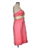 Alfred Angelo 100% Polyester Tropical Pink Cocktail Dress Size 10 - photo 4