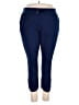 Torrid Solid Blue Active Pants Size 2X Plus (2) - photo 1