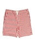 Crown & Ivy Checkered-gingham Red Board Shorts Size M (kids) - photo 1