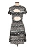 No Boundaries Print Black Casual Dress Size L - photo 2